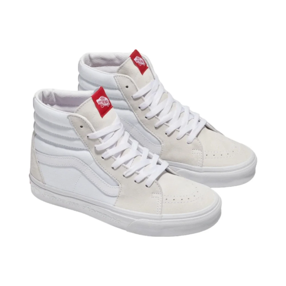 VANS MEN'S 7.5 SK8-HI SECRET LOVER TRUE WHITE NIB VN000BW7W00